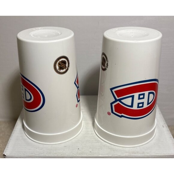 Montreal Canadiens Cups Logo Plastic Set Of 2 NHL Collectible 16 Oz BPA-Free - Picture 6 of 8